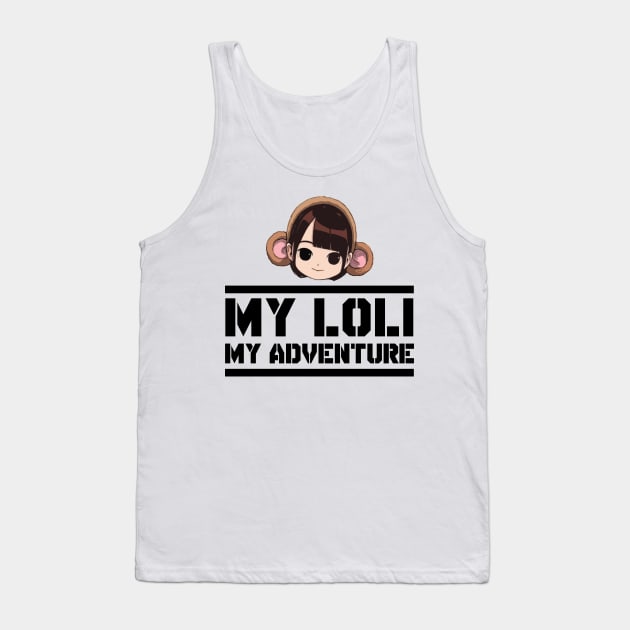 My Loli My Adventure Tank Top by kaitokid